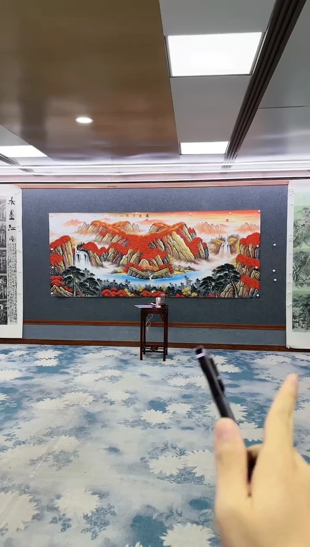 国画Z刘雪红-山水国画-大丈二