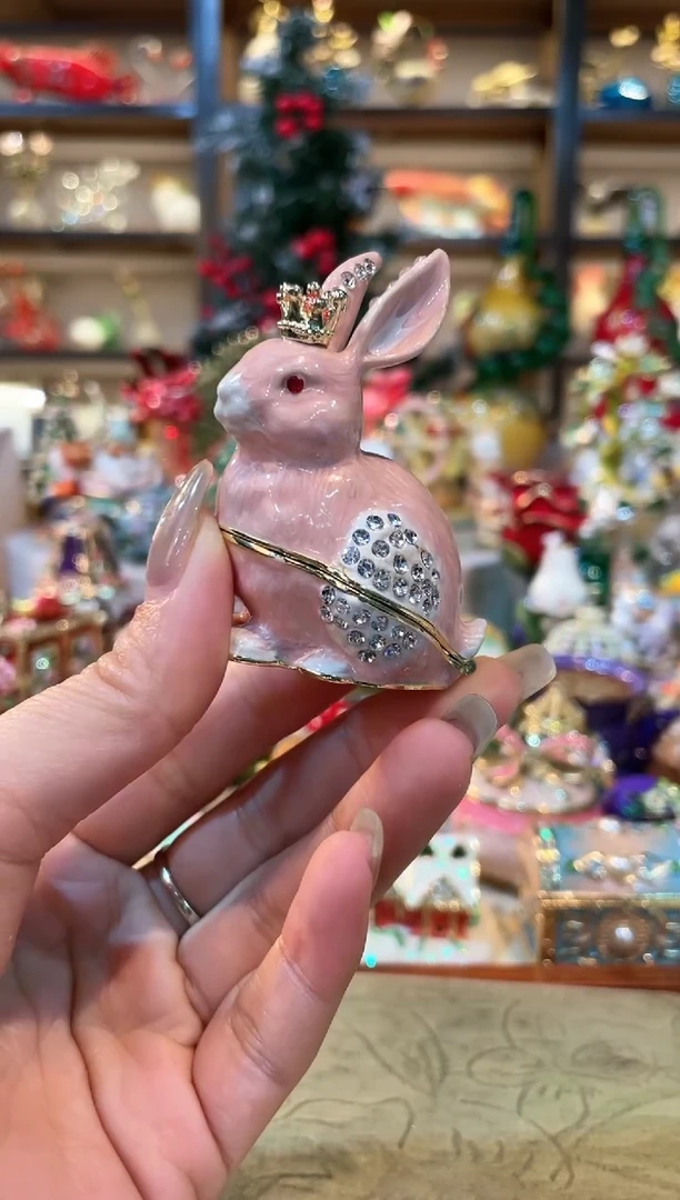 【闪购商品】珐琅彩首饰收纳盒