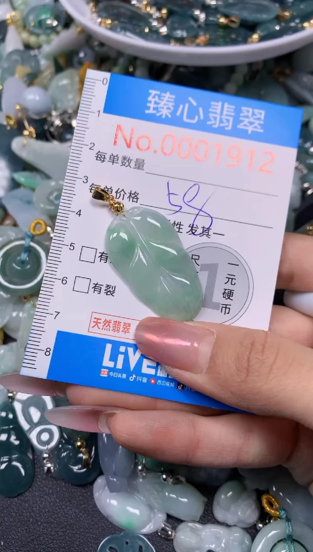 【闪购商品】翡翠颈饰未镶嵌含绳0001912