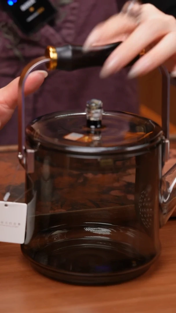 【闪购商品】禾器/烟灰君若壶/滤片款/紫光檀把