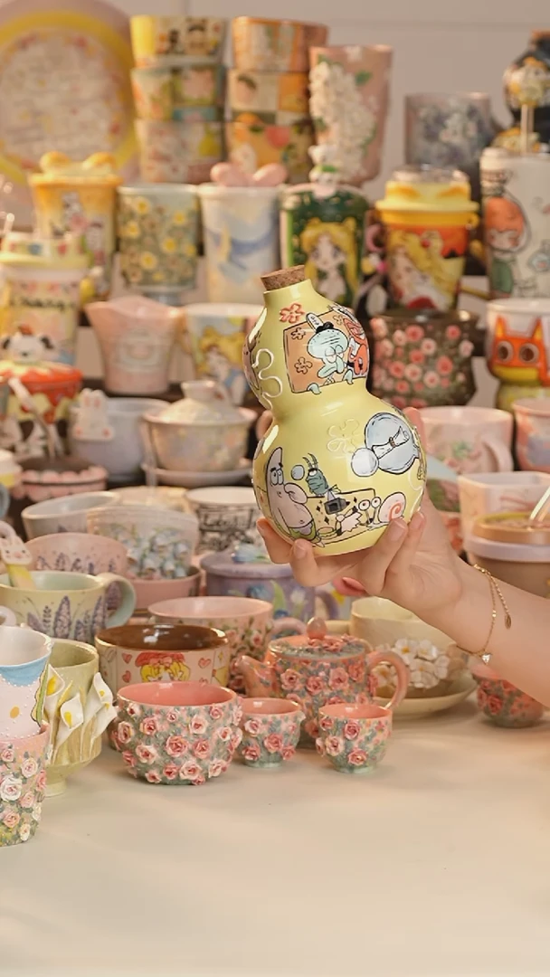 其他景德镇釉下彩手绘设计师款陶瓷