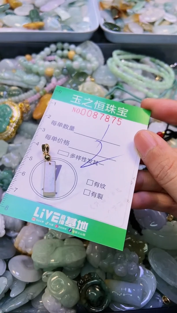 翡翠未镶嵌颈饰闪购0087875