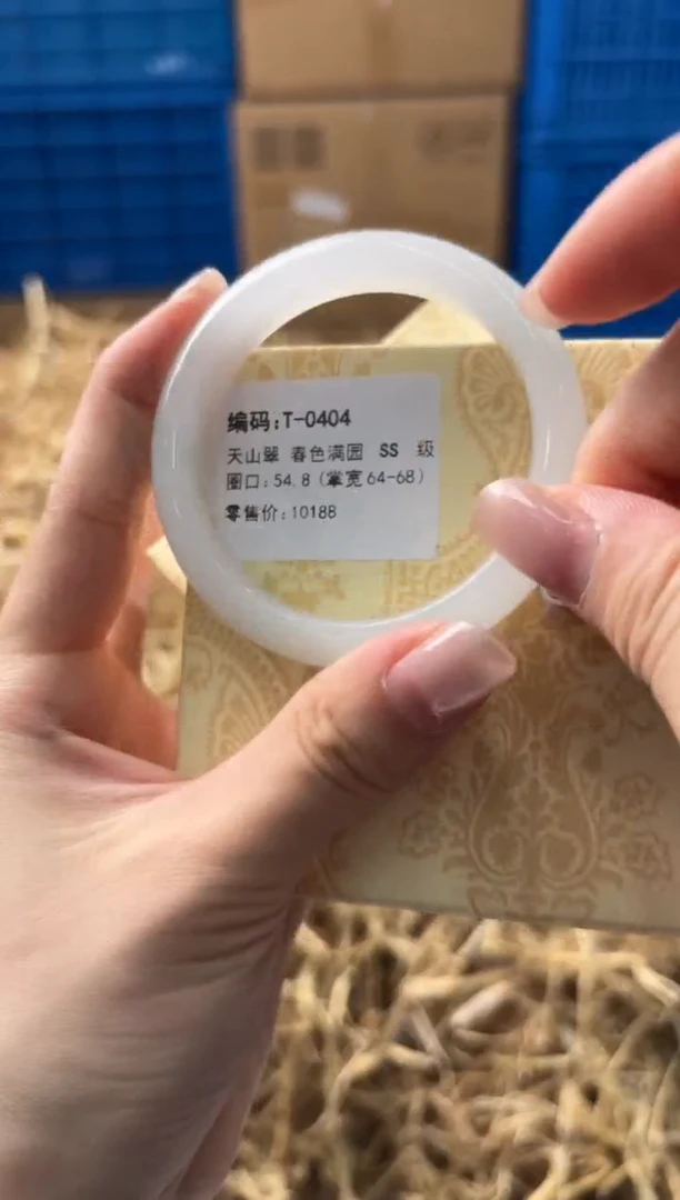 未镶嵌手镯石英质玉T-0404