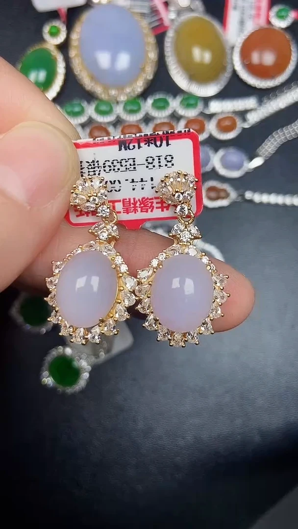 银S925镶嵌戒指翡翠3310