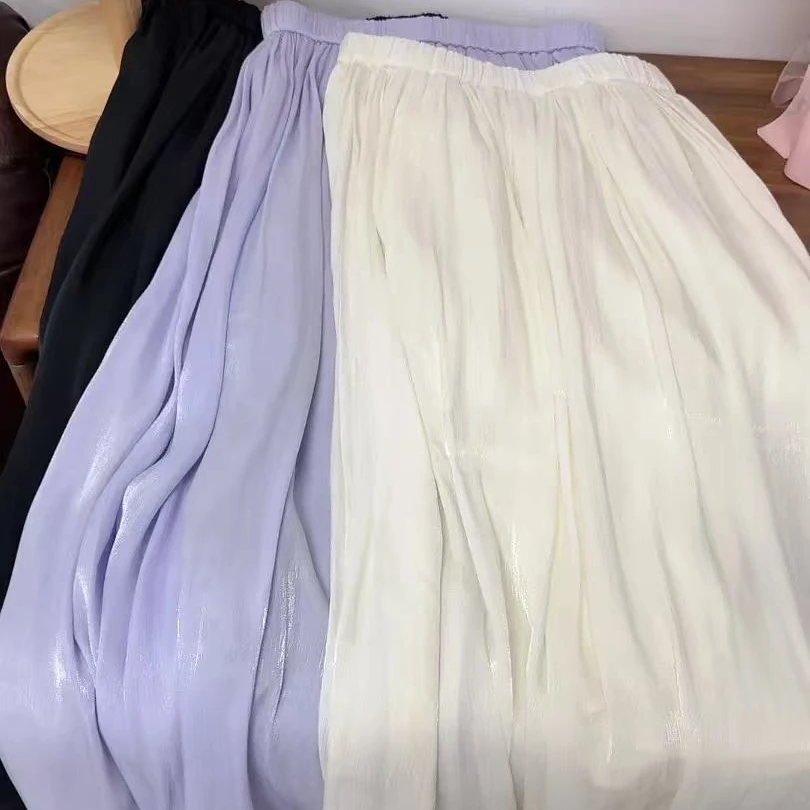 【原歌】 夏季新款梨形身材显瘦遮肉珠光仙女裙 YG467