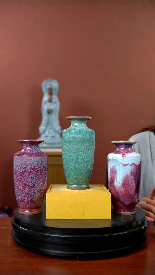 摆件大宋官窑【小将军瓶】釉色3选1