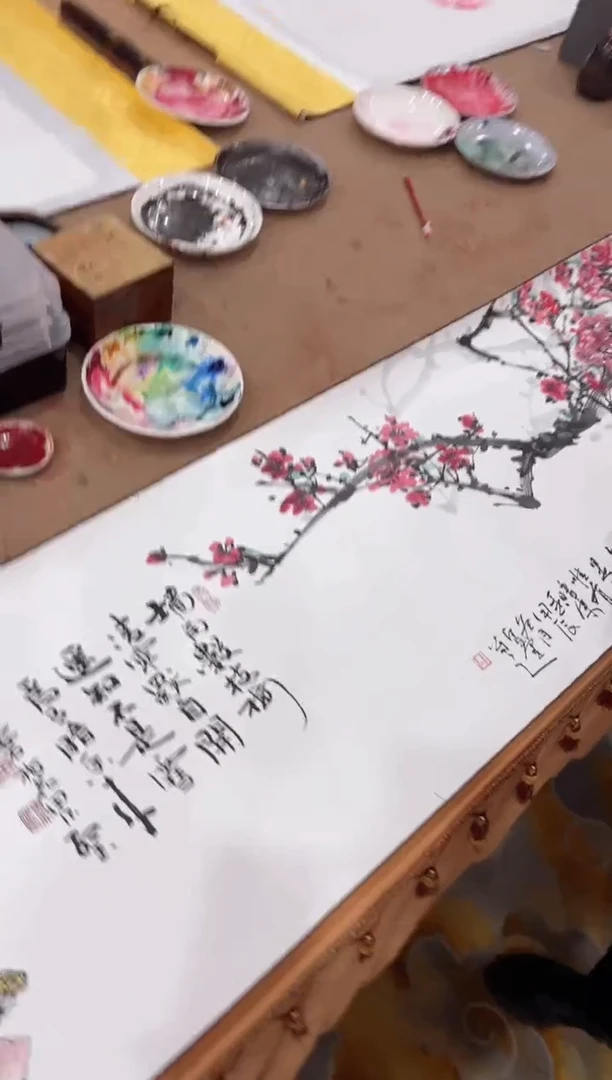 【闪购商品】书法10米长卷证书锦盒