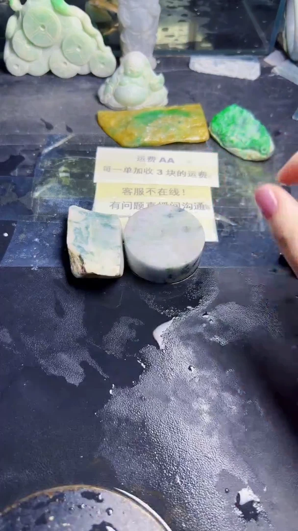 未镶嵌挂件翡翠天然翡翠021