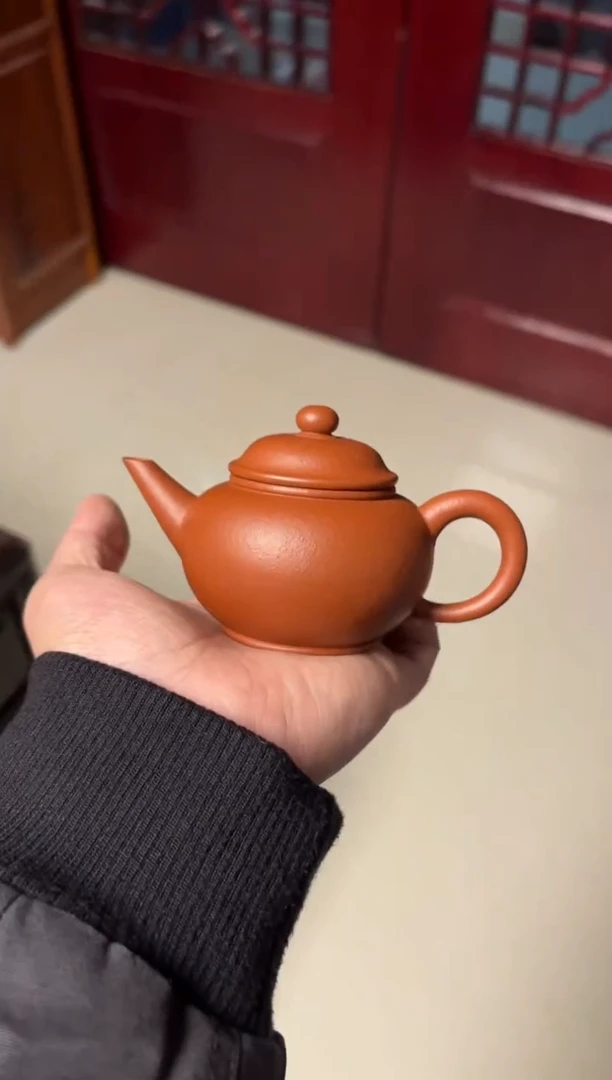 【闪购商品】紫砂茶壶福利大红袍水平140毫升
