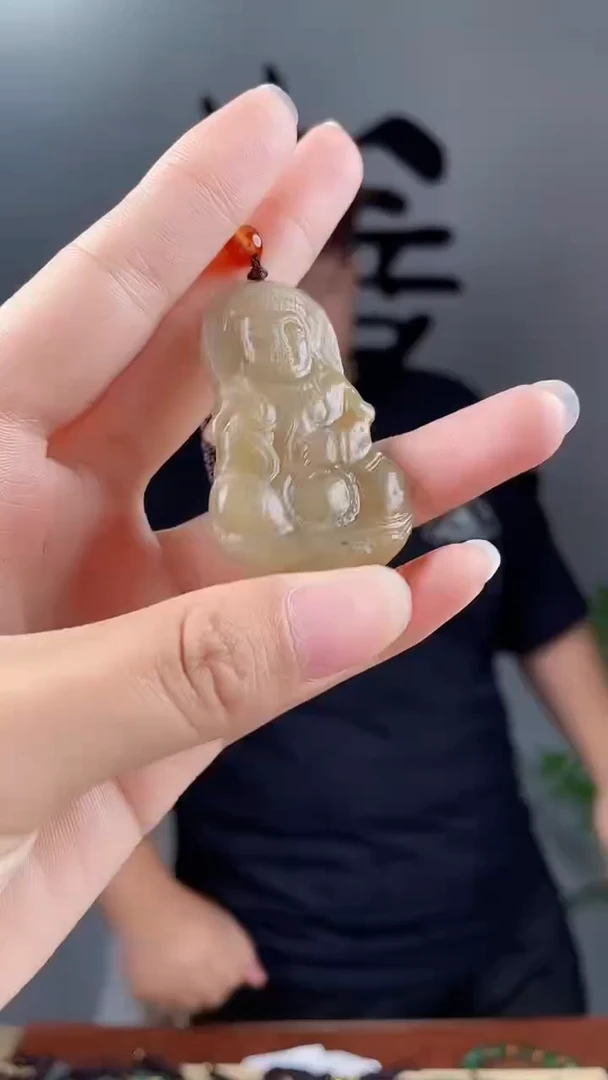 和田玉未镶嵌颈饰拍一发一，多样性发货