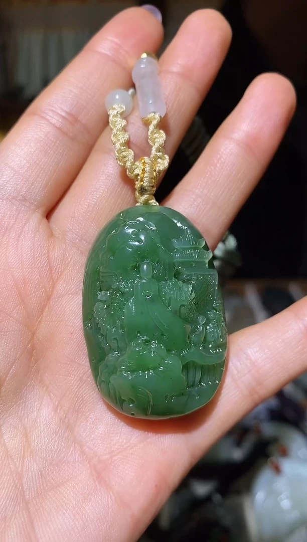颈饰未镶嵌和田玉1