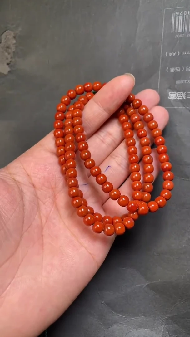 南红玛瑙91未镶嵌多圈