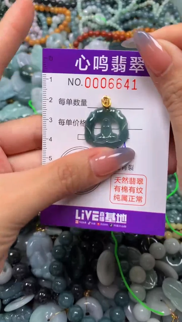 颈饰未镶嵌翡翠闪购006641