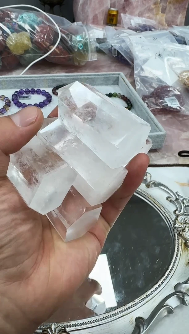 【闪购商品】水晶摆件未镶嵌匝6071多样性发一件