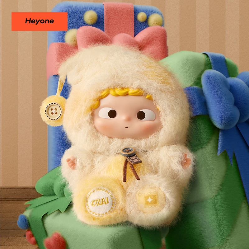 Heyone黑玩【哦崽-记忆定格中】潮玩毛绒挂件盲盒系列车载包包挂件