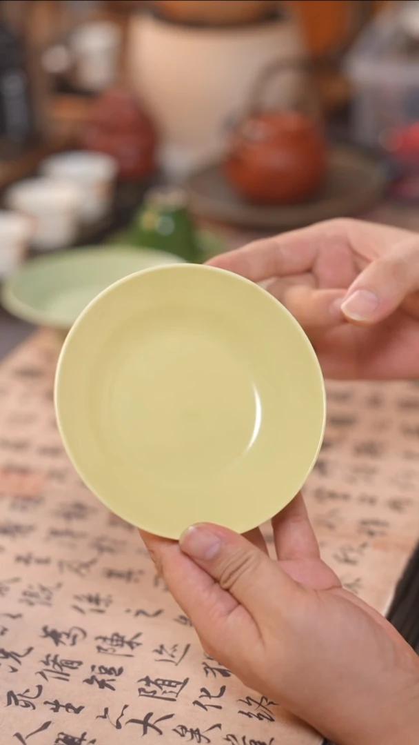 茶具苏打烧豆黄高足茶点盘