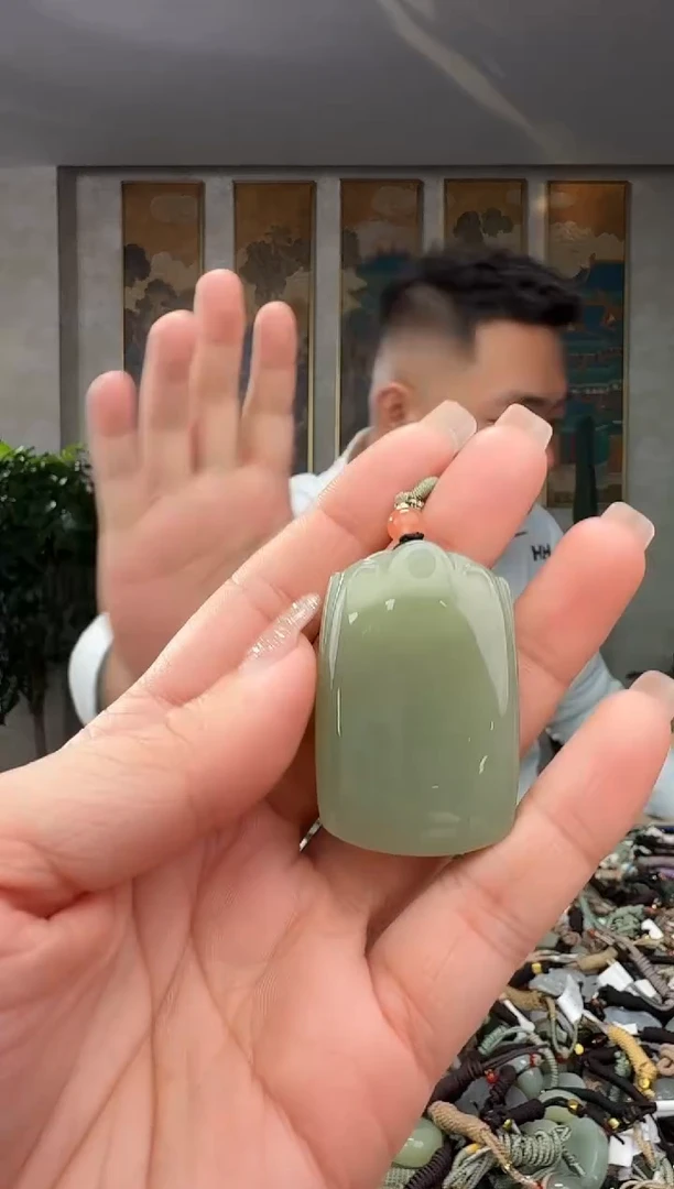 颈饰未镶嵌和田玉拍一发一多样性发货