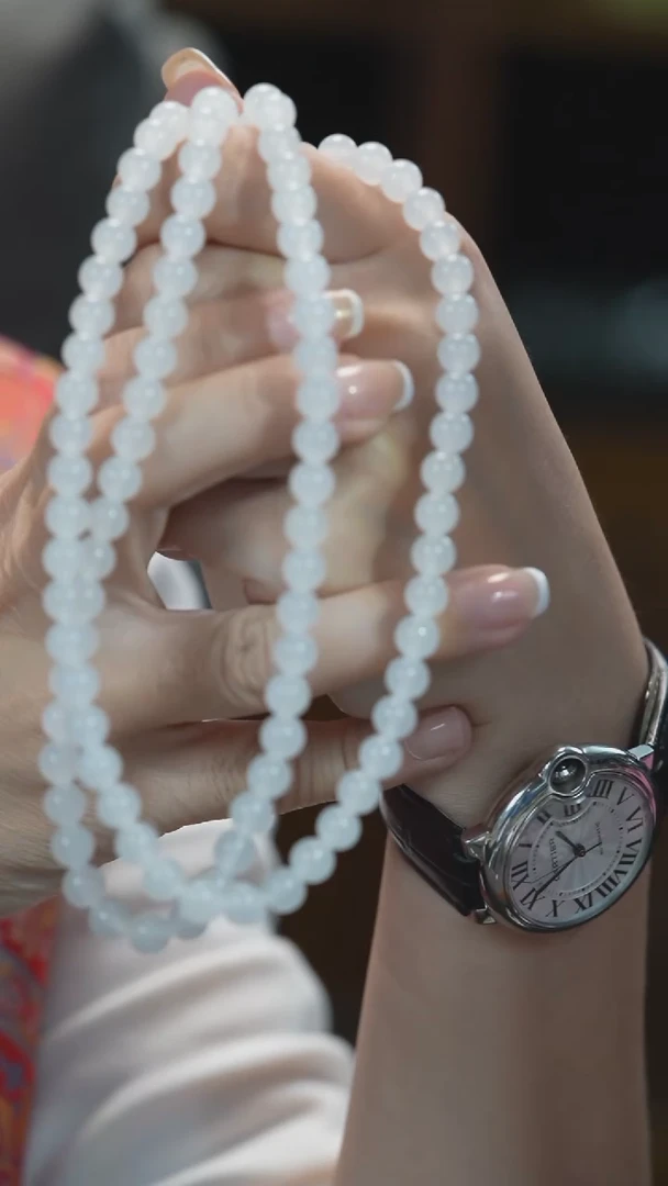 颈饰未镶嵌和田玉项链卡6