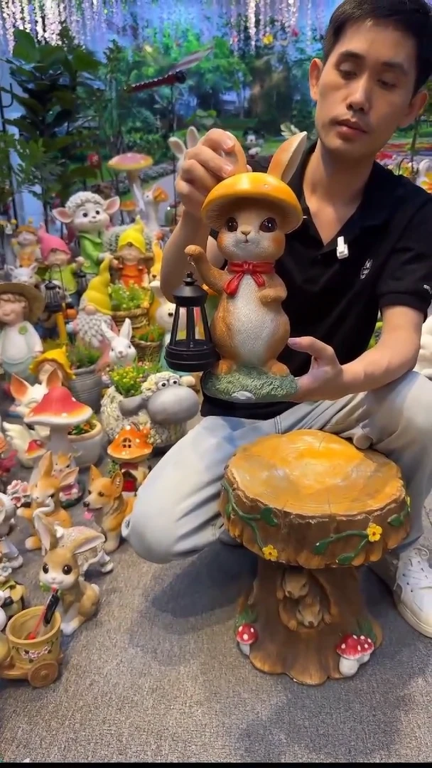花园庭院摆件&00&