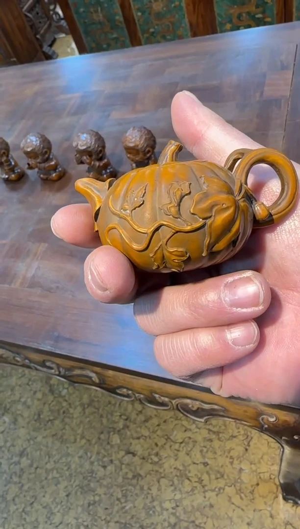 木小叶黄杨木  把把壶