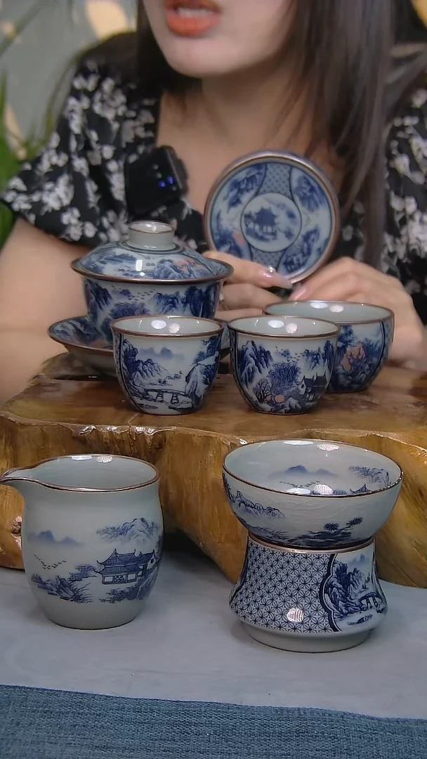 简装家用款7件套 陶瓷家用茶具系列