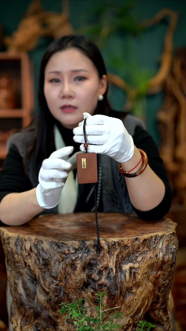 枣木E****N雷击枣木无事牌