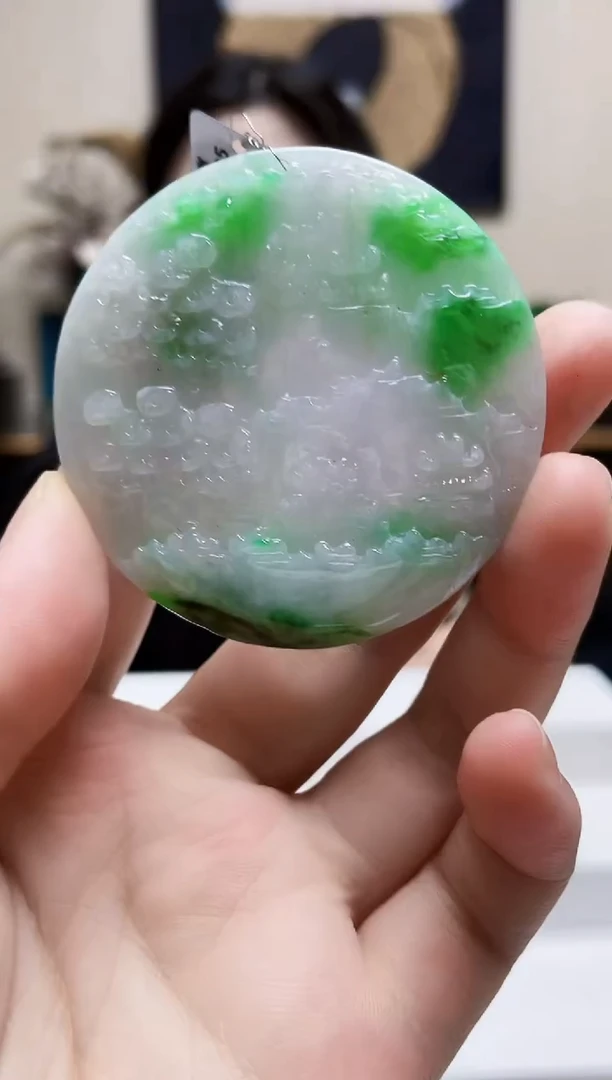 未镶嵌定制翡翠吊坠63