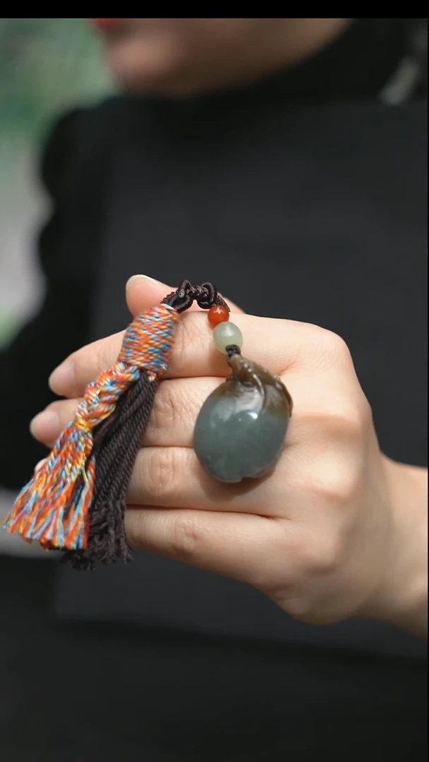 颈饰未镶嵌和田玉龙龟