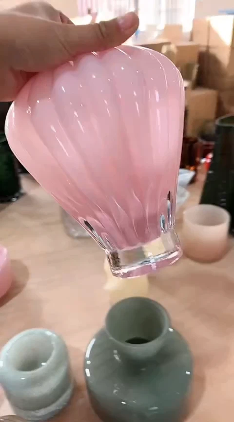 【闪购商品】玻璃粉色热气球