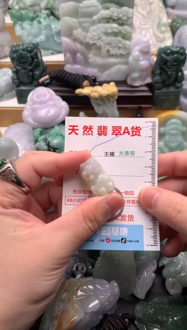 吊坠(不含链)未镶嵌翡翠1