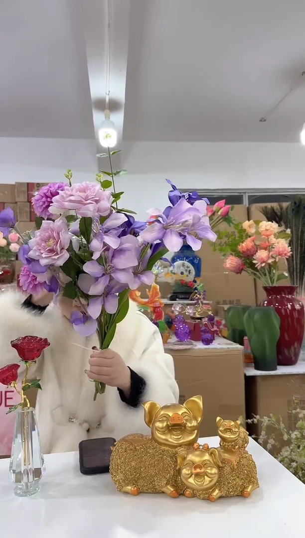 【闪购商品】无铅玻璃甄选花器-o-早35