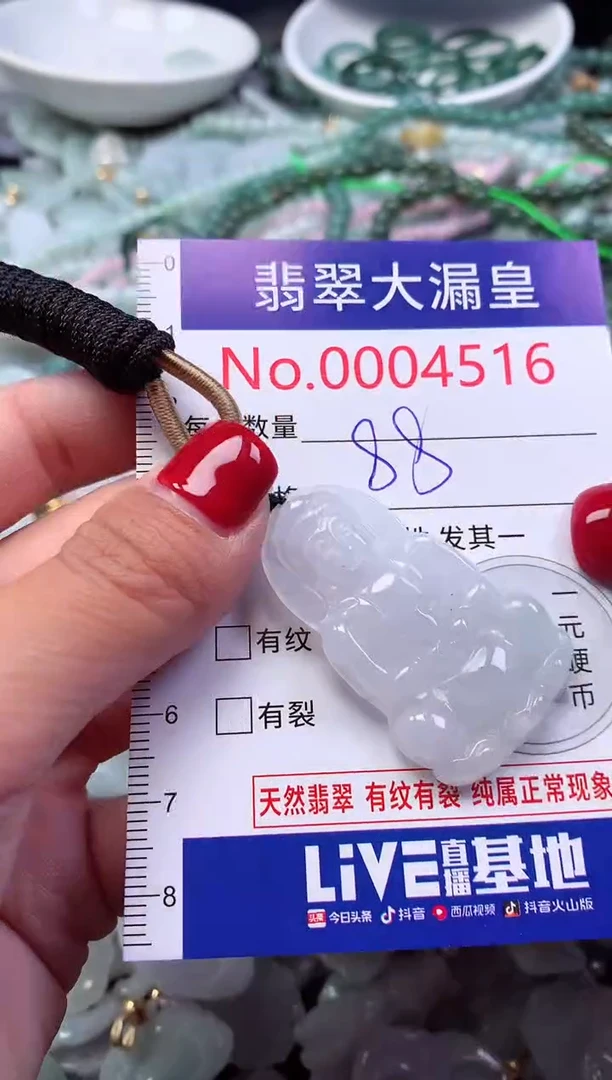 颈饰未镶嵌翡翠4516