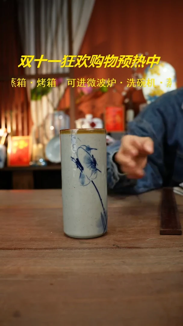 【简家甄选】景德镇设计师釉下手绘陶瓷餐具