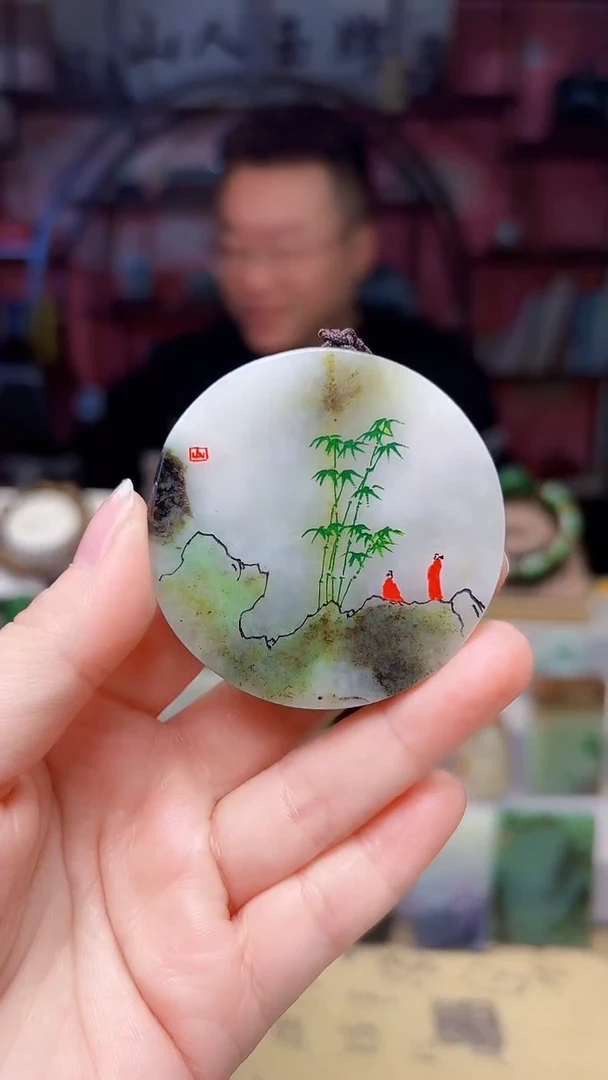 未镶嵌独山玉颈饰8