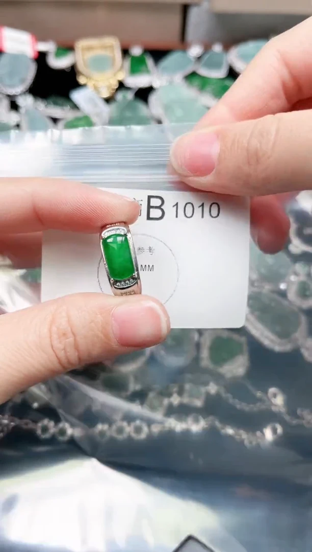 【闪购商品】翡翠颈饰未镶嵌1010赠皮绳