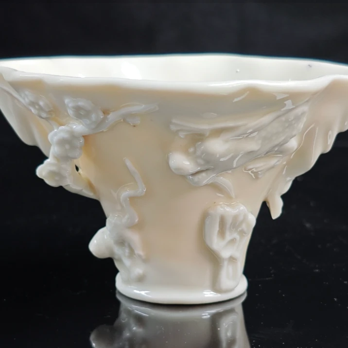 德化浮雕瓷杯 GS-0034