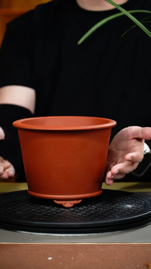 紫砂花盆宜兴紫砂盆