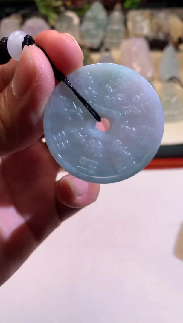 翡翠未镶嵌颈饰6/16/109