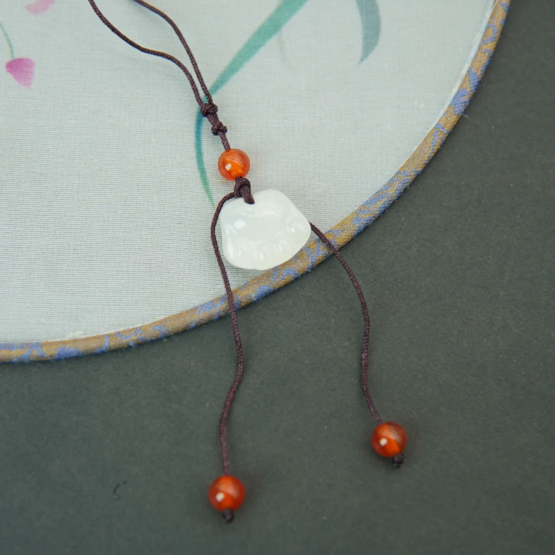天然玛瑙玉髓猫爪手机挂包包挂钥匙圈饰品