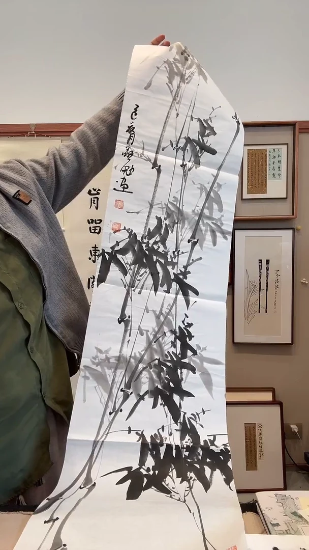 国画j陈老师国画作品一件