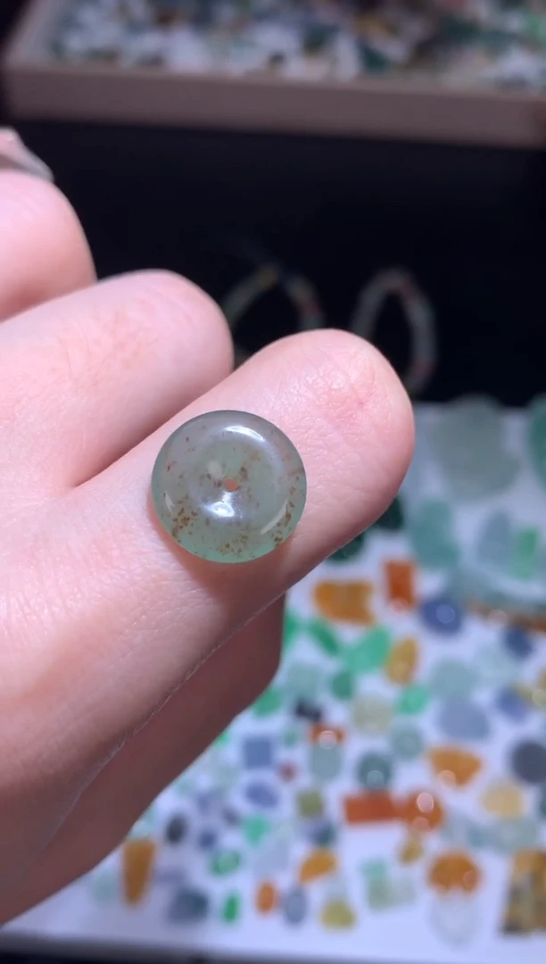 未镶嵌定制翡翠扣子