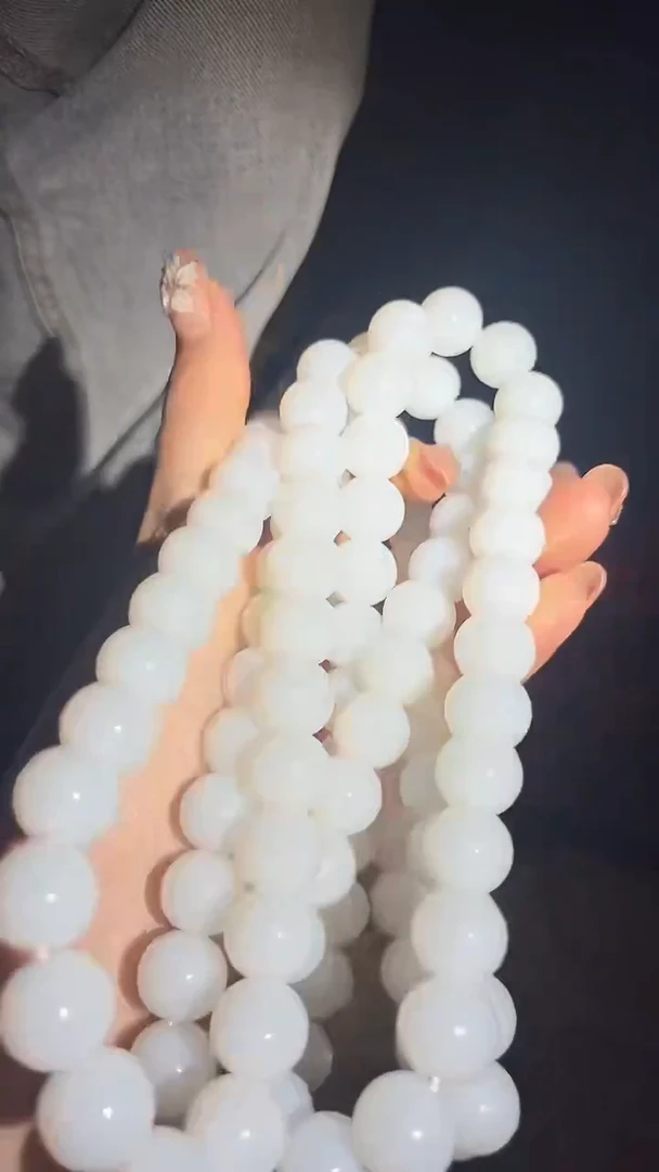 项链未镶嵌和田玉【闪购商品】【闪购商品】白色项链108