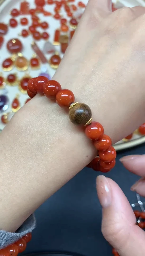 【闪购商品】南红玛瑙手串未镶嵌手串A167|399