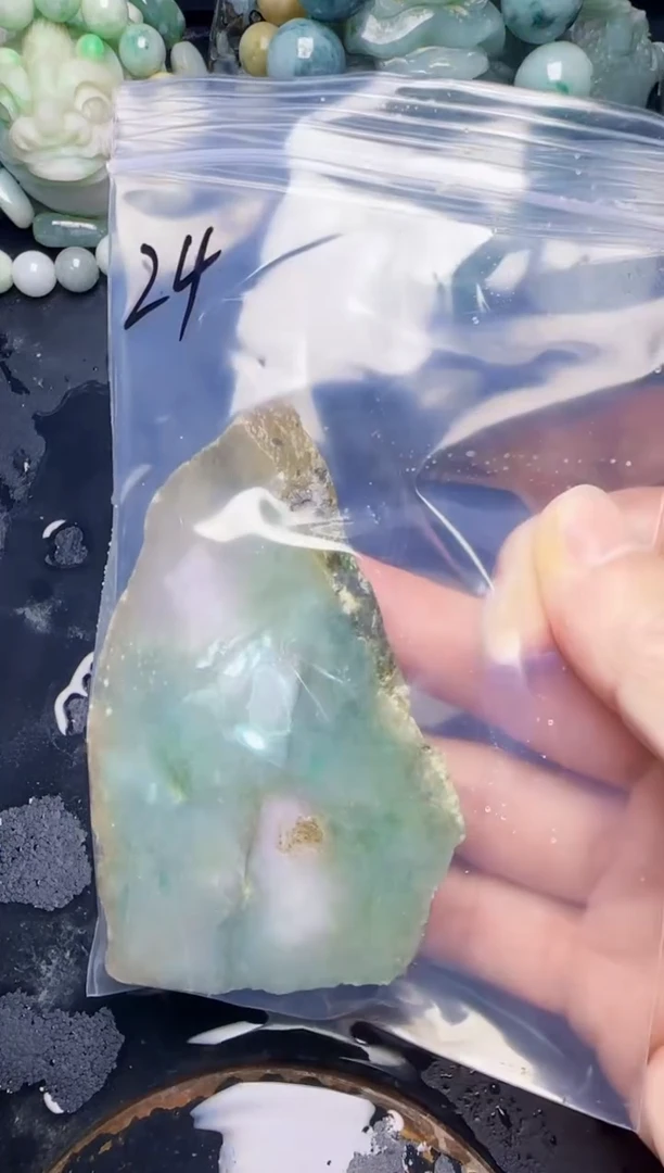 颈饰未镶嵌翡翠老*24