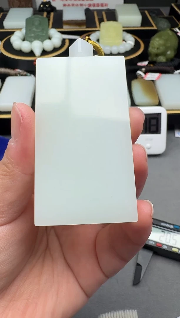 颈饰未镶嵌和田玉4