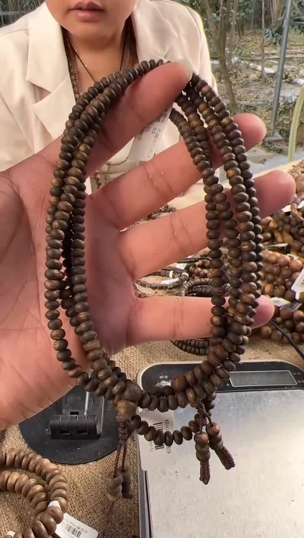 【闪购商品】沉香手串05算盘多圈沉水浮保11克多样性发1