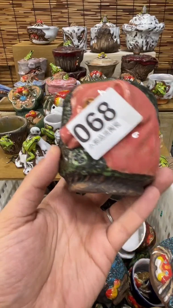 x****2068精美粗陶手工柴烧