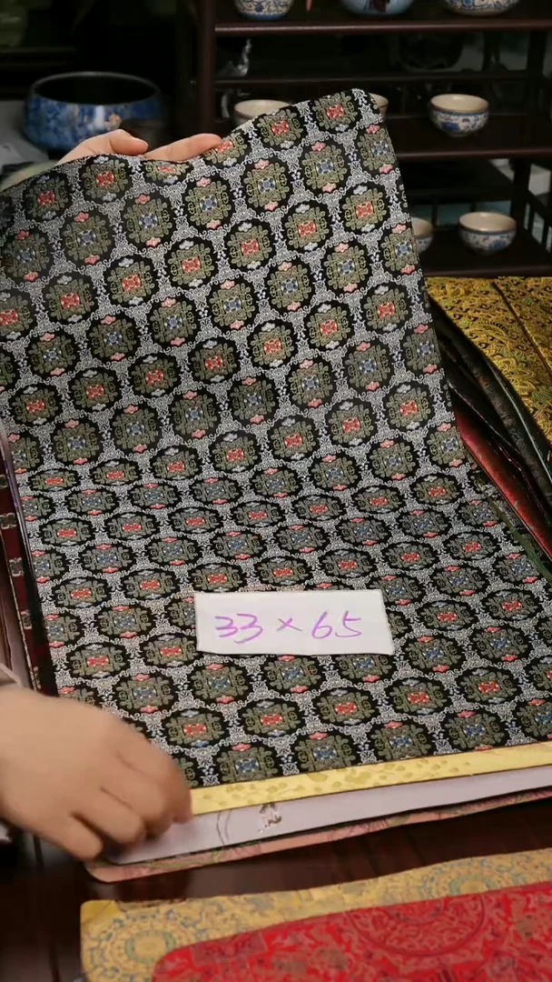 【小雏菊单面】中国风干泡织锦茶席33*65