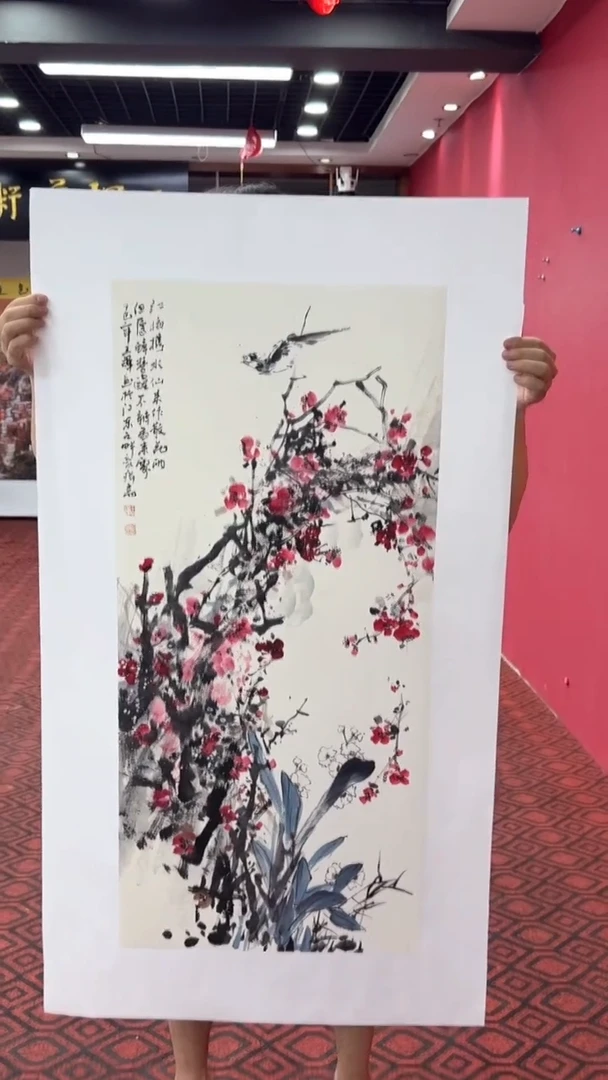 国画国画绘画山水花鸟