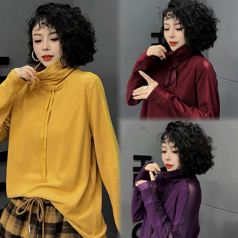 【亿火】立领极简风卫衣纯色长袖常规上衣-G20-250927